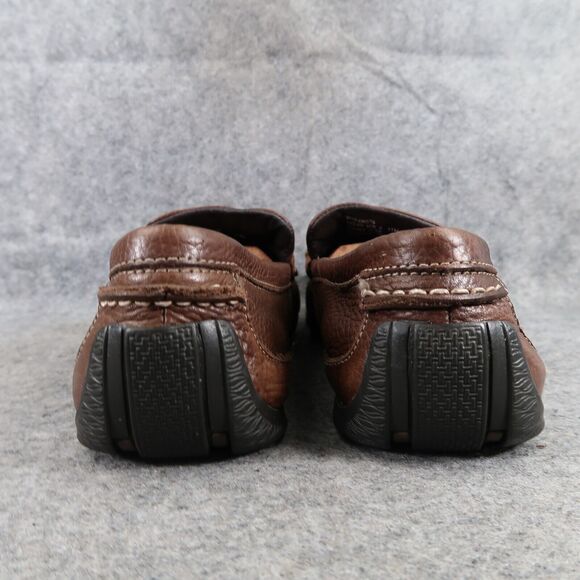 Bass Shoes Mens 11 Slip On Driving Loafers Brown Leather Classic Cristo Comfort main image 12